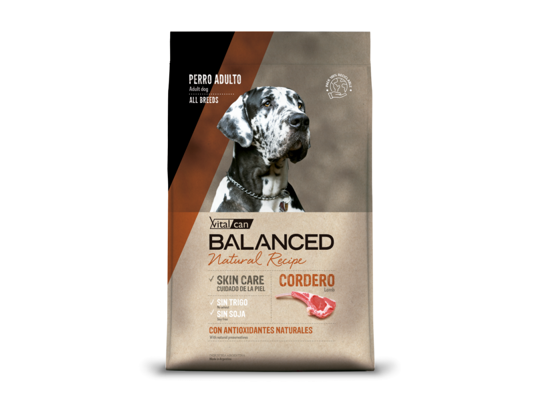 Balanced Natural Recipe Cordero