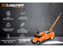 GATO HIDRÁULICO 2 TONELADAS CON VALIJA