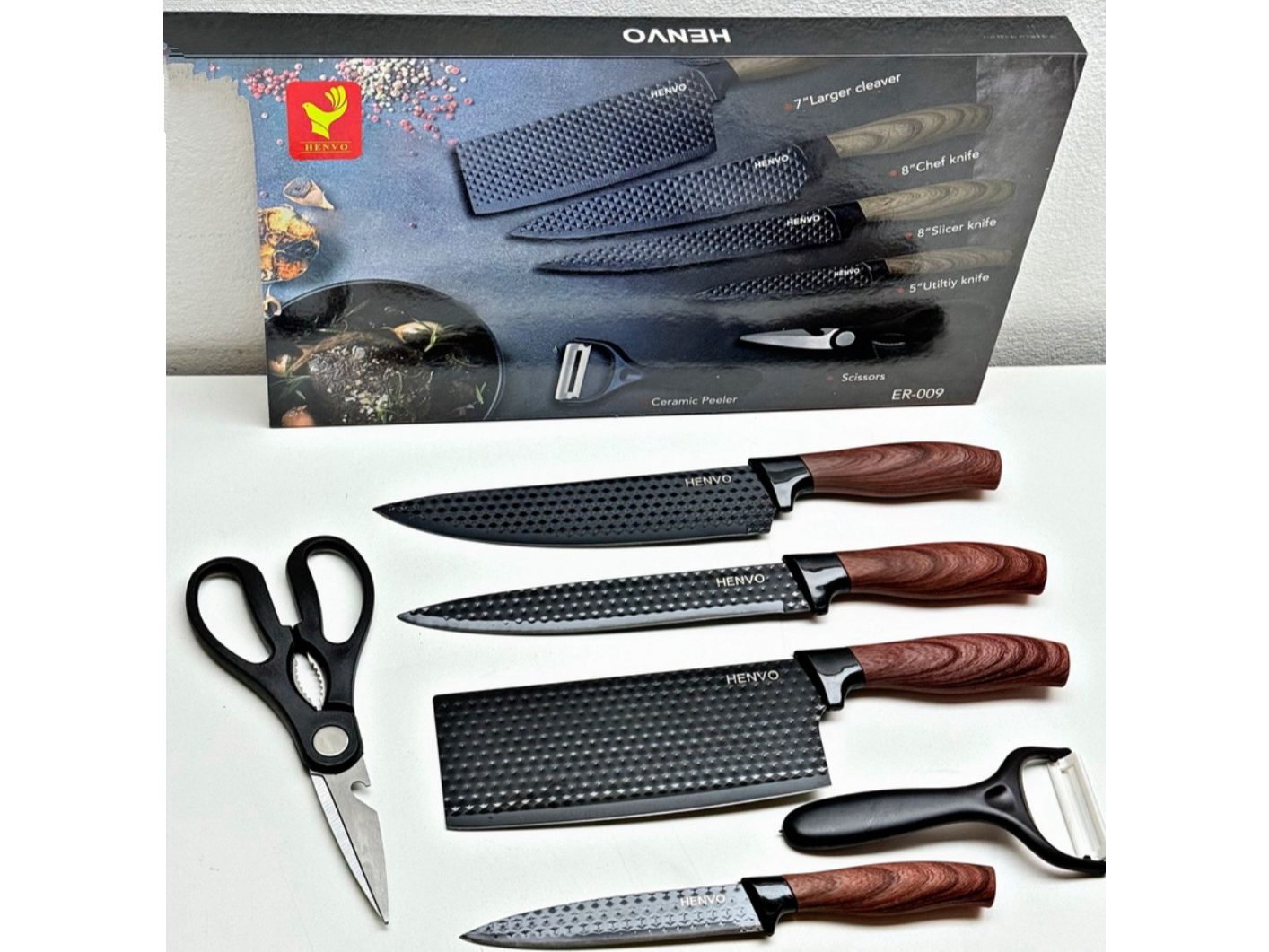 SET DE CUCHILLOS GOURMET 6 pcs