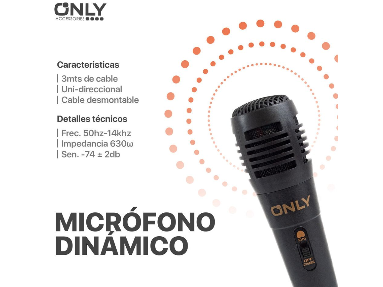 MICROFONO CON CABLE ECO