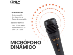 MICROFONO CON CABLE ECO