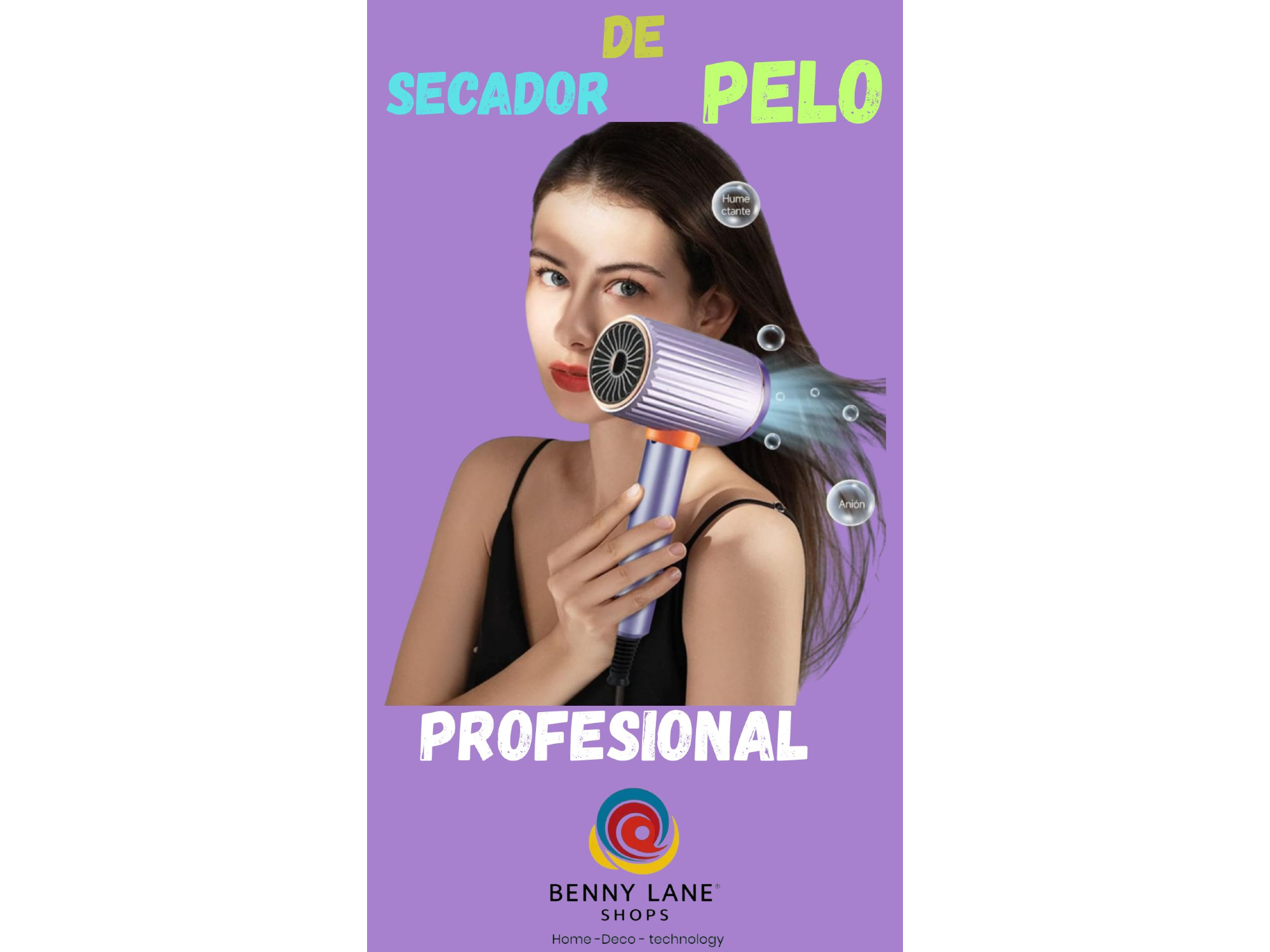 SECADOR DE PELO PROFESIONAL 6000W