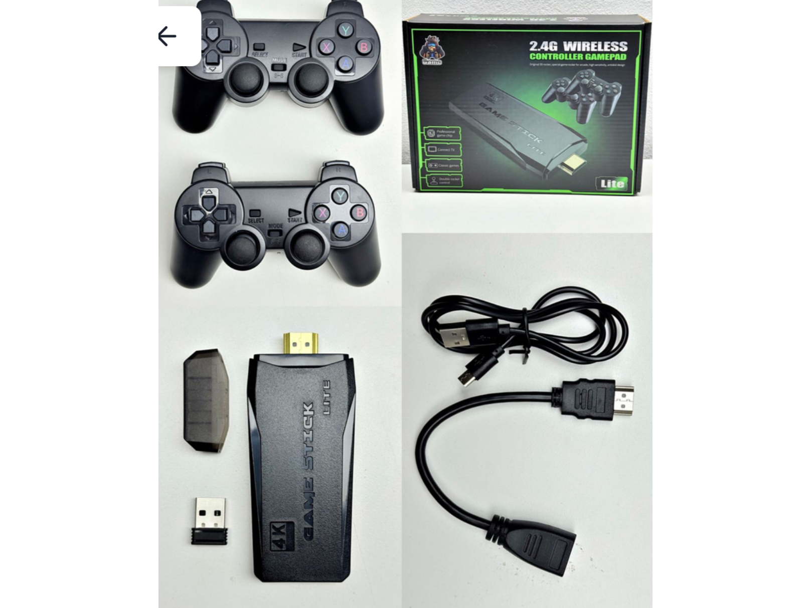 CONSOLA GAME STICK LITE CON 2 JOYSTICK