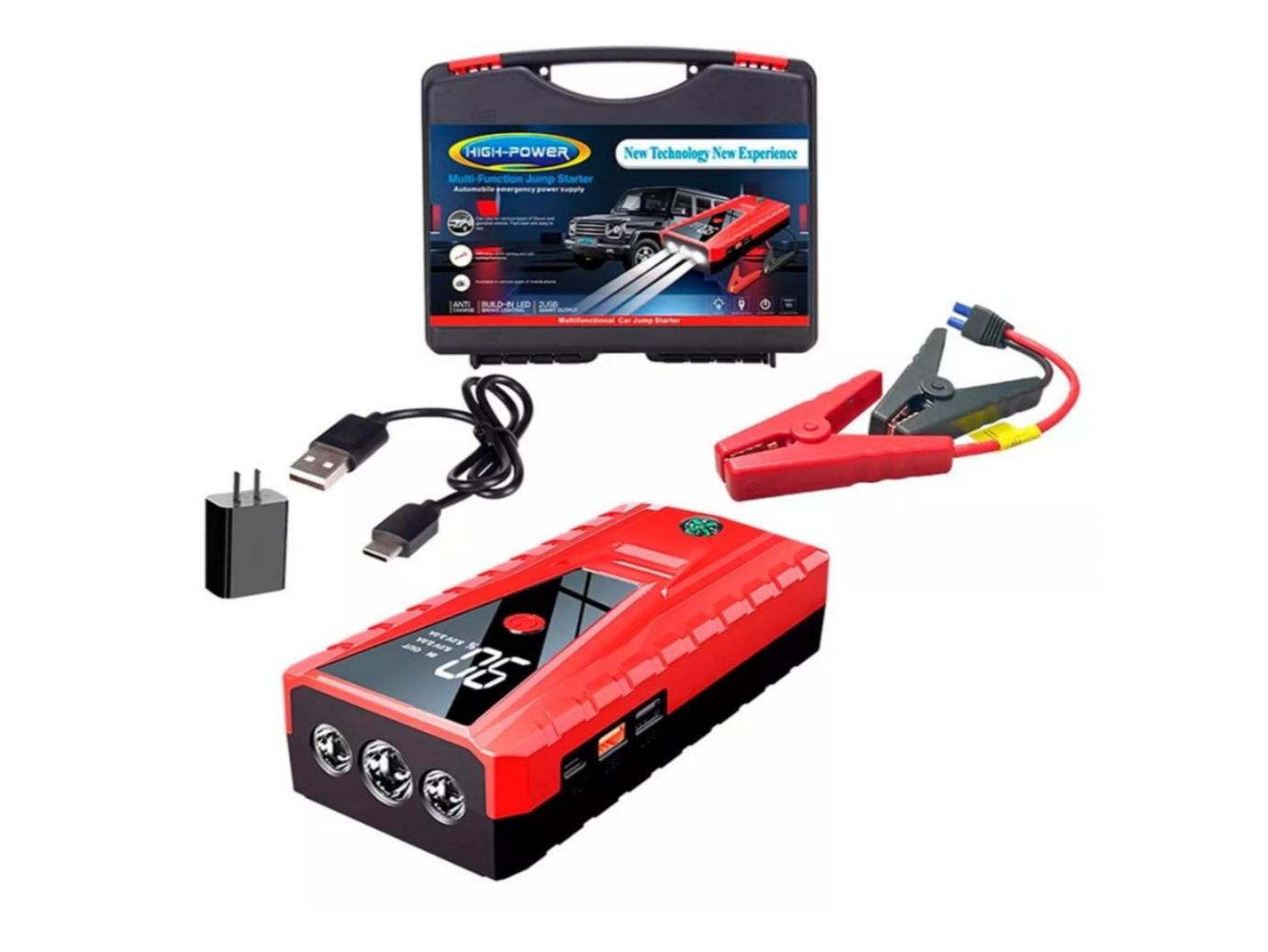 ARRANCADOR de BATERÍA para AUTO-MOTO