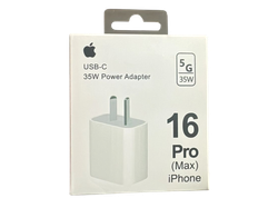 CARGADOR 16 PRO MAX 35W CERTIFICADO PARA IPHONE