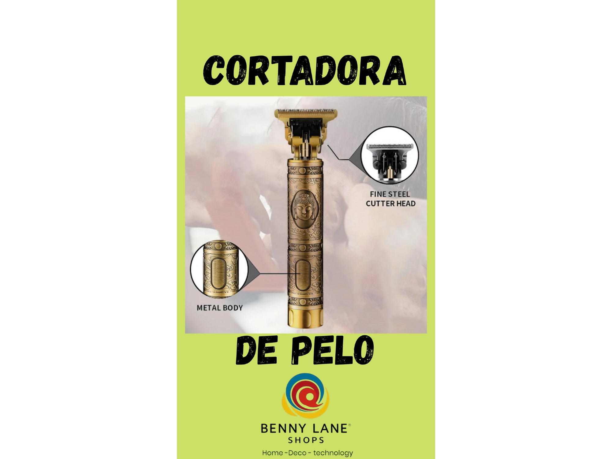 AFEITADORA PATILLERA CORTADORA DE PELO