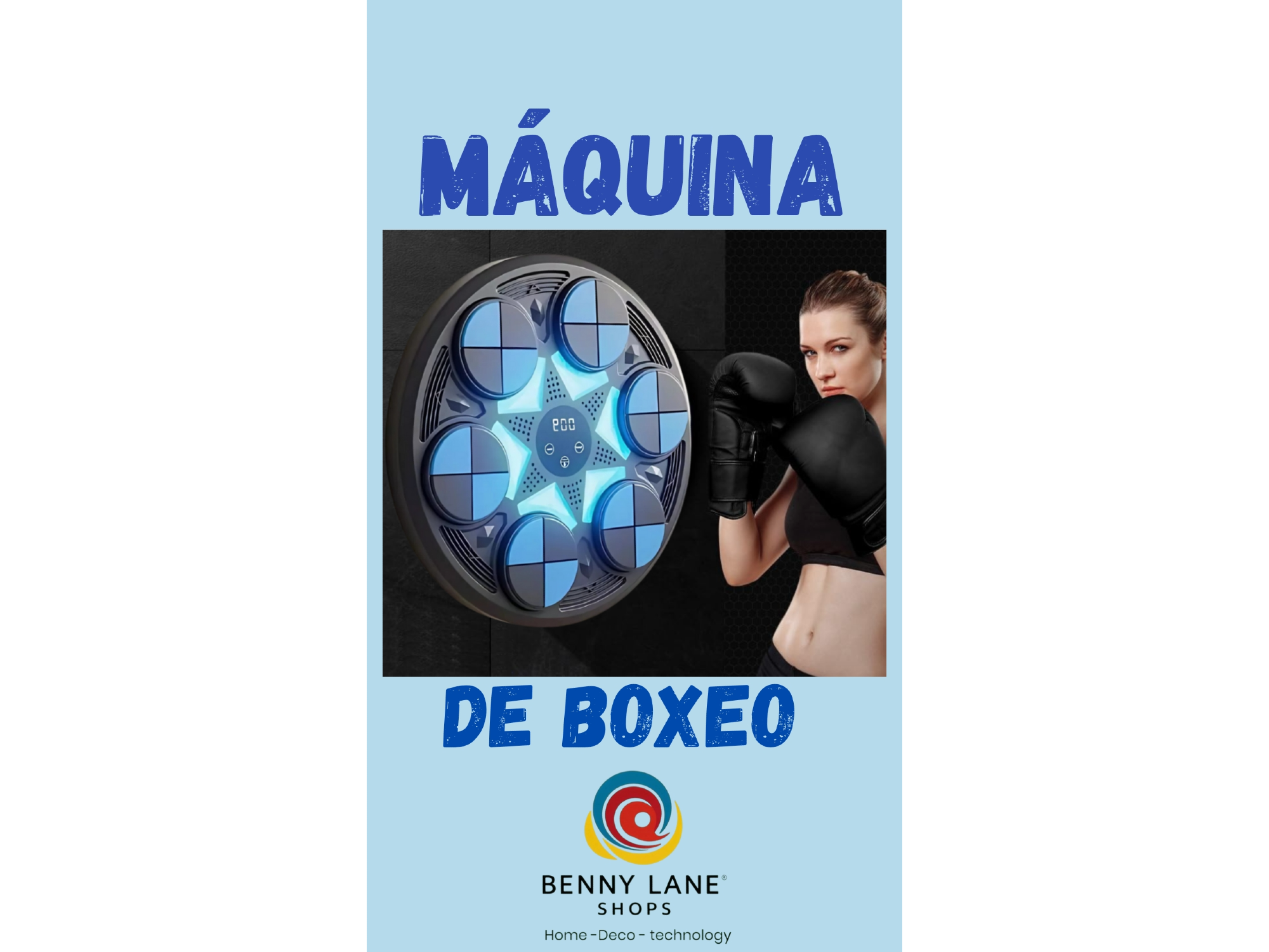 MAQUINA DE BOXEO MUSICAL