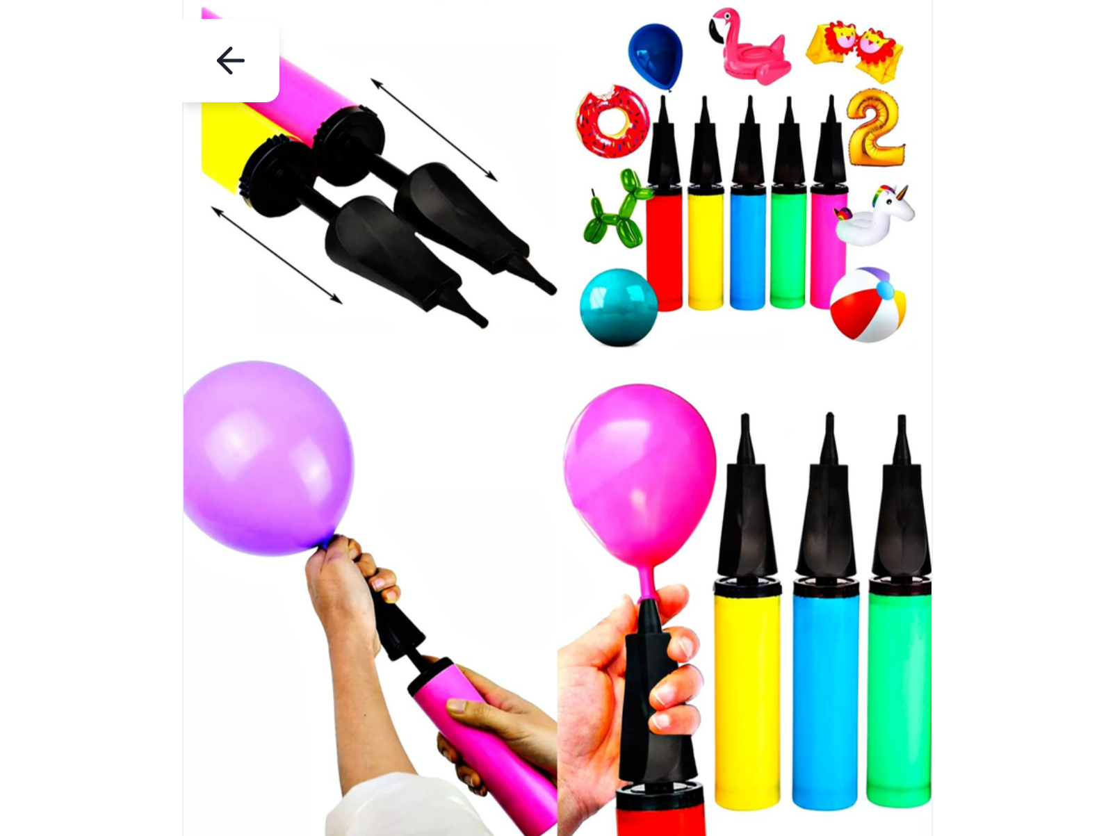 🎈INFLADOR DE GLOBOS MANUAL🎈