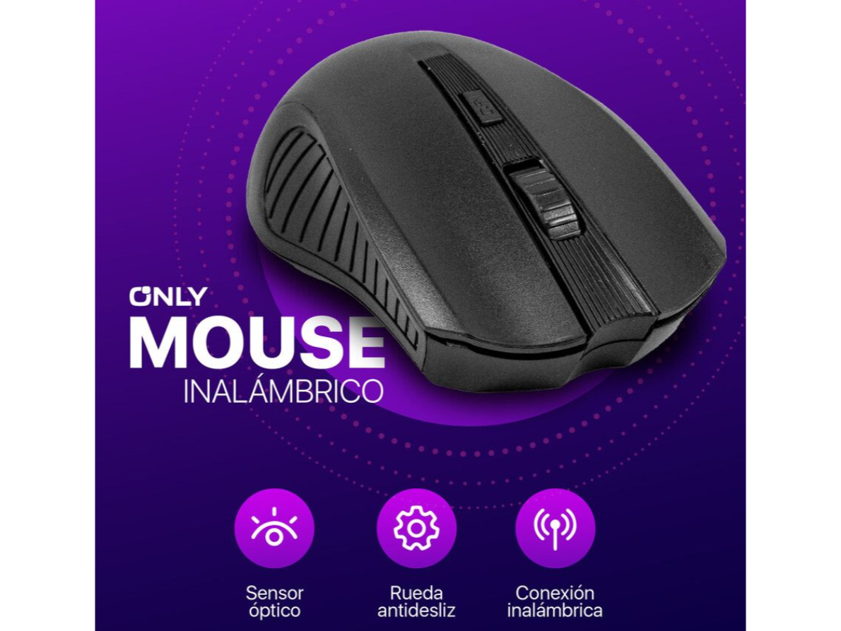 MOUSE WIRELESS MOD QX-X1 – INALÁMBRICO