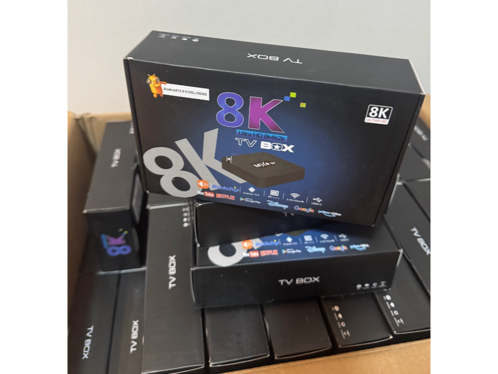 TV BOX 8K 512GB CON MAGIS INSTALADO