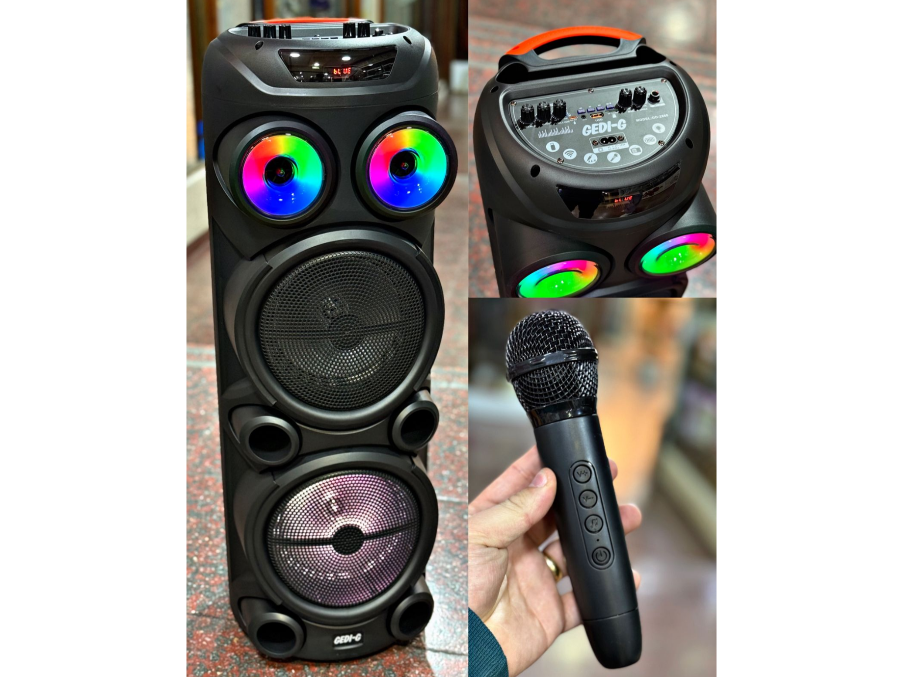 Parlante Torre GEDI 8”x2