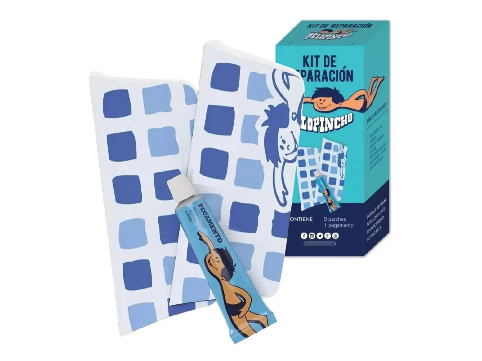 KIT REPARACION PELOPINCHO (PARCHES)