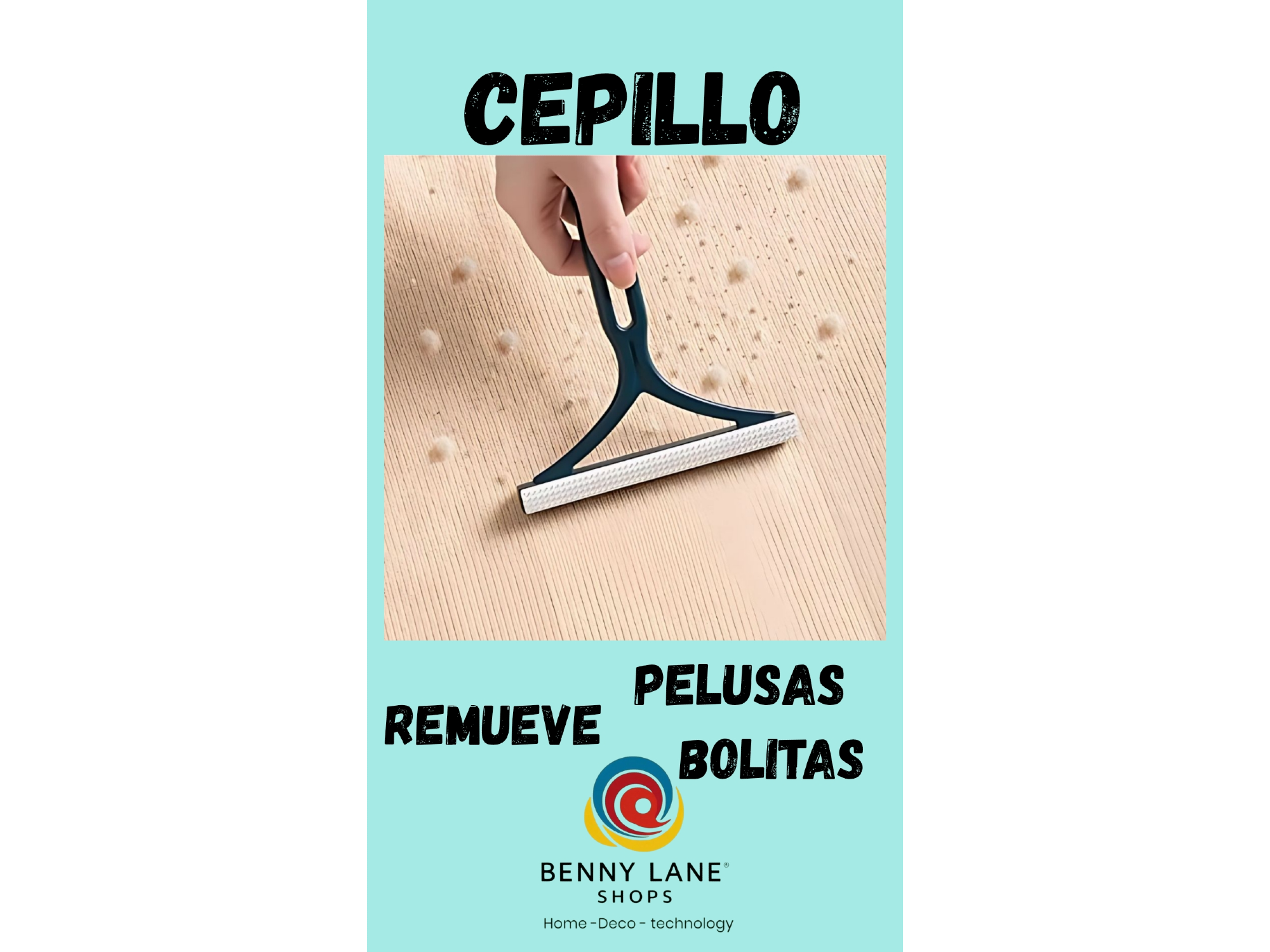 CEPILLO SACA PELUSAS