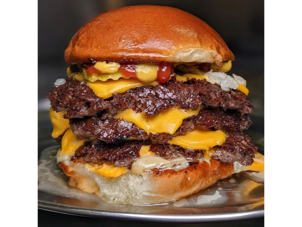 Triple burgers