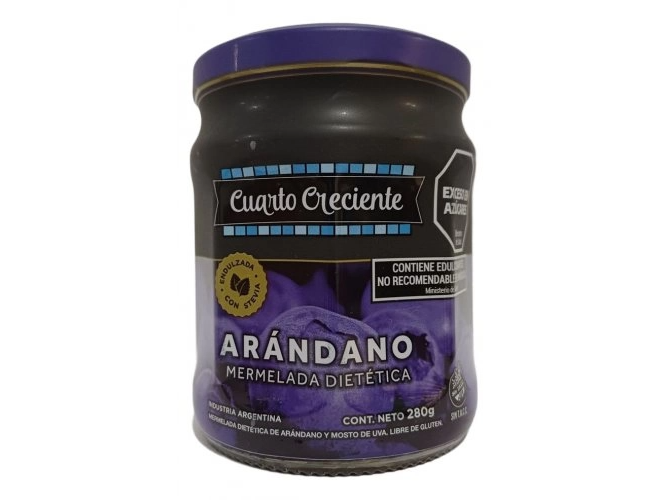 MERMELADA STEVIA CUARTO CRECIENTE 280G