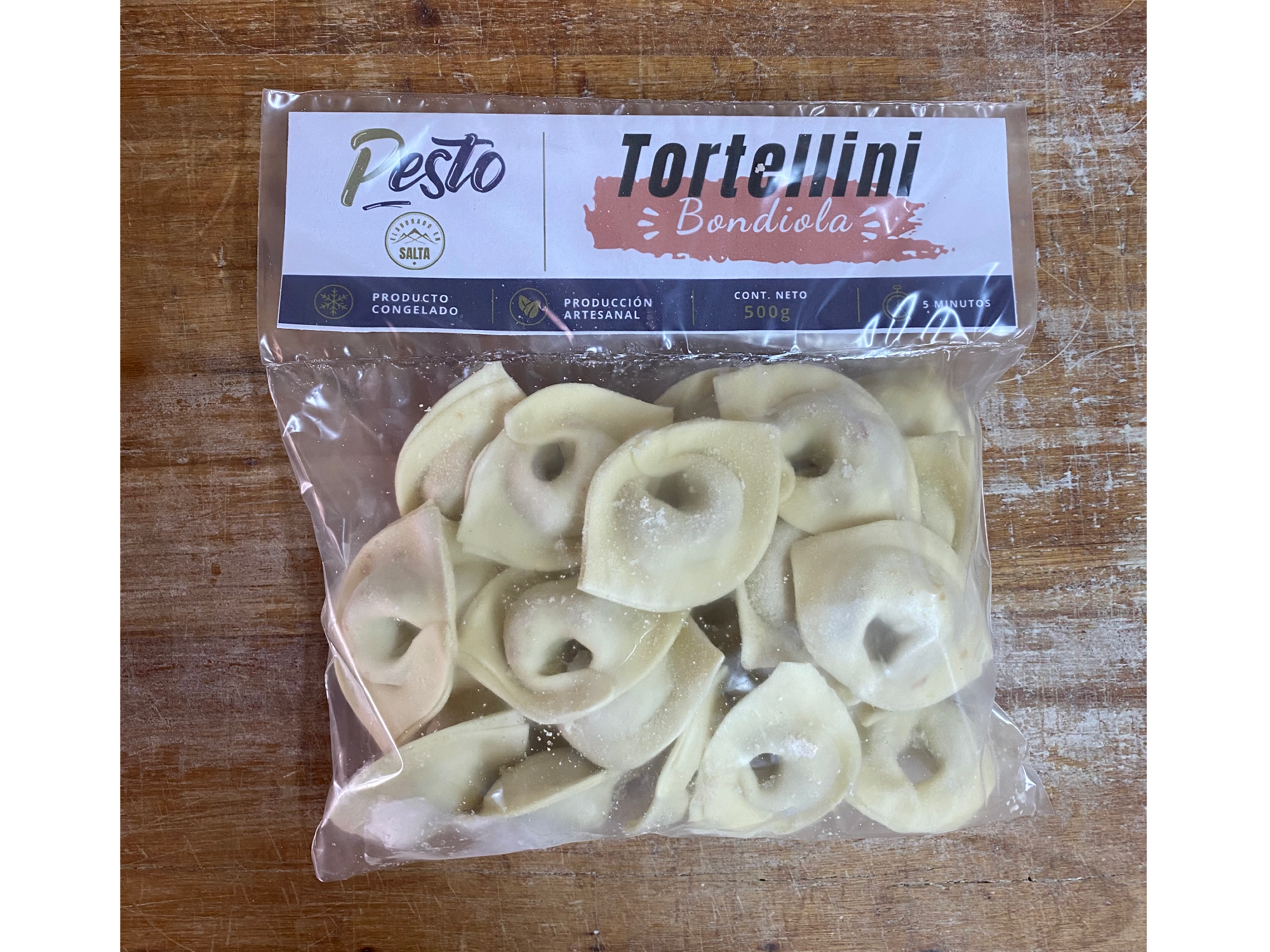 Tortellini de bondiola 500g