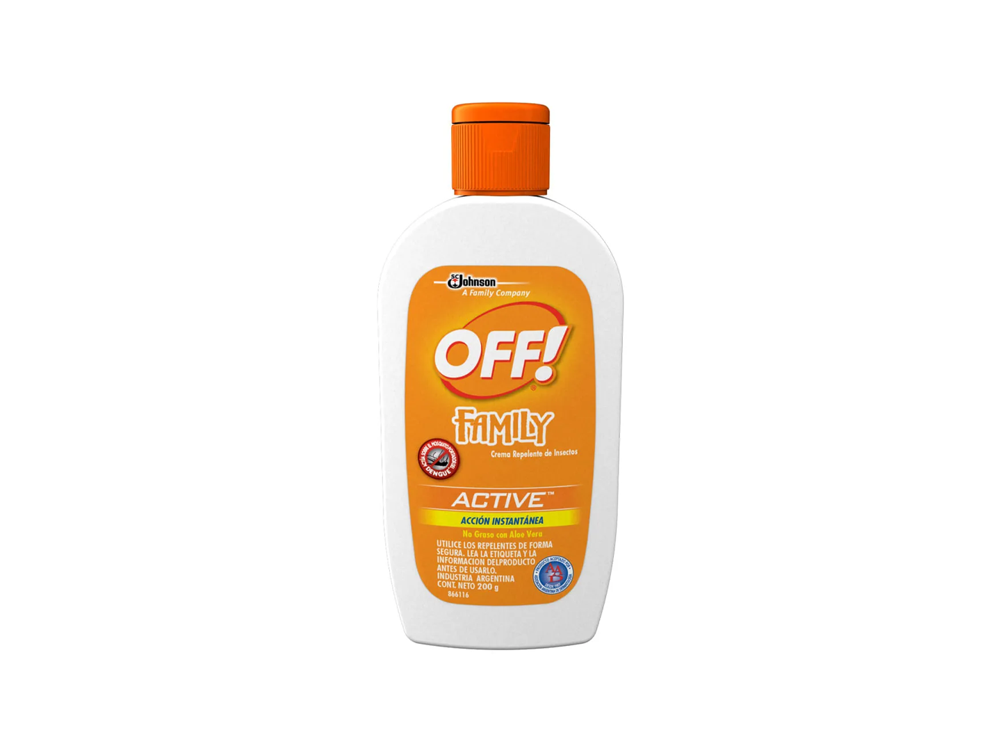 Repelente para Mosquitos OFF! Family en Crema 200 gr