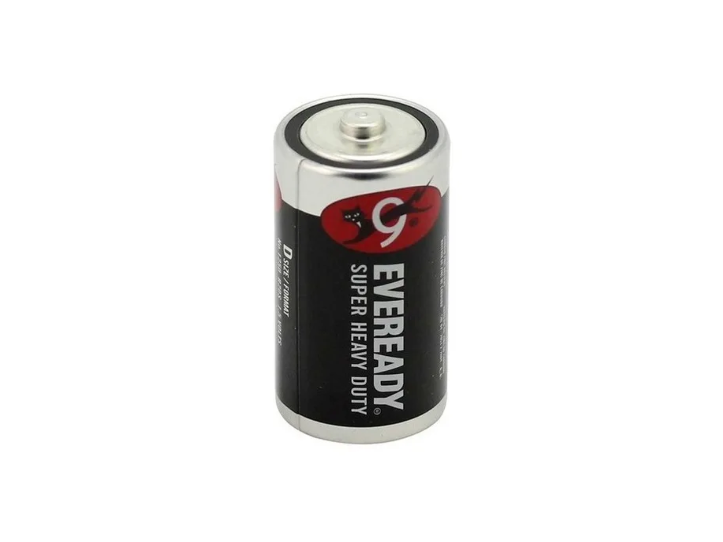 Pila EVEREADY Tipo D Grande Carbon Zinc Charola