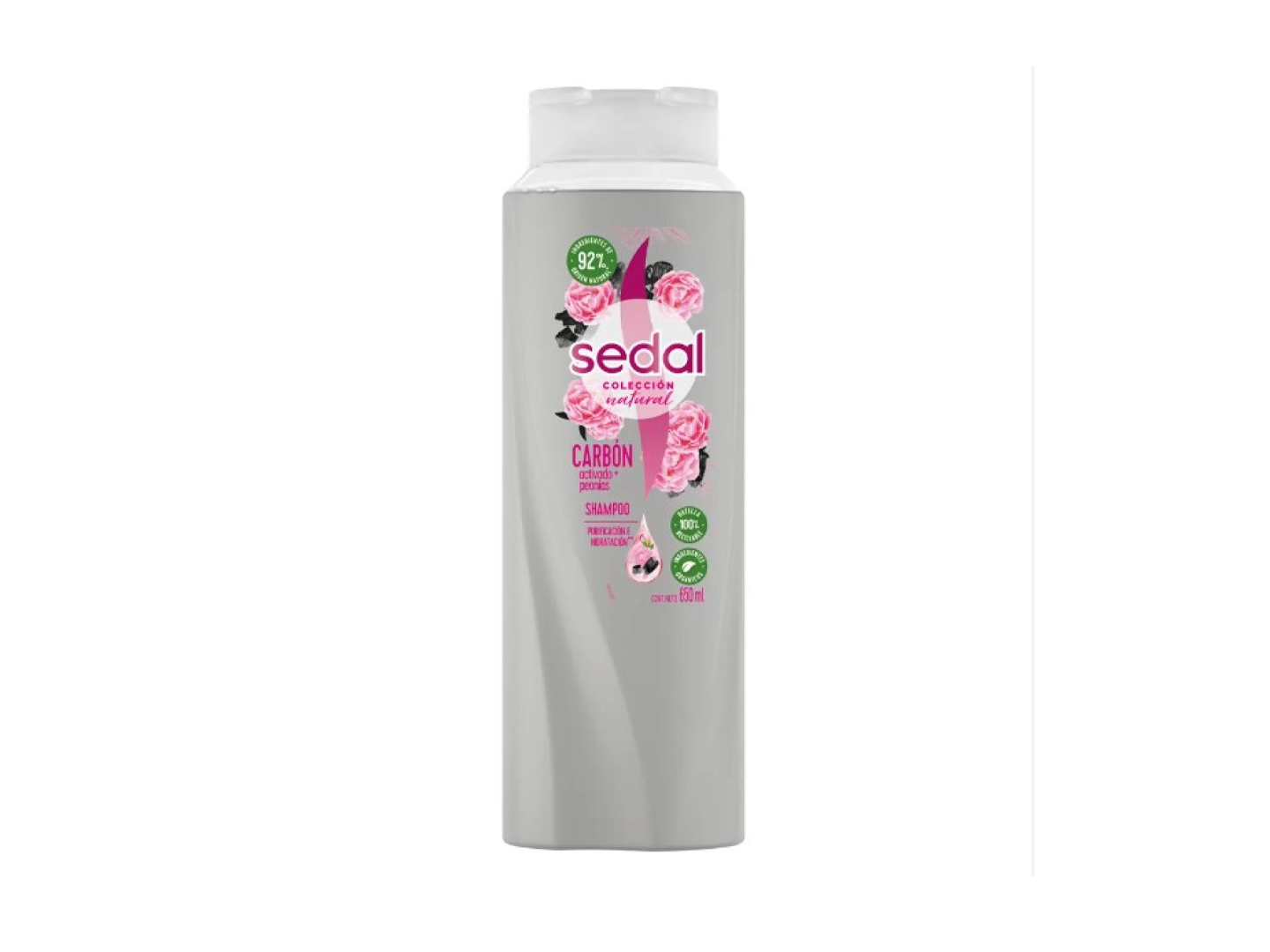 Shampoo SEDAL Carbón 650 ml