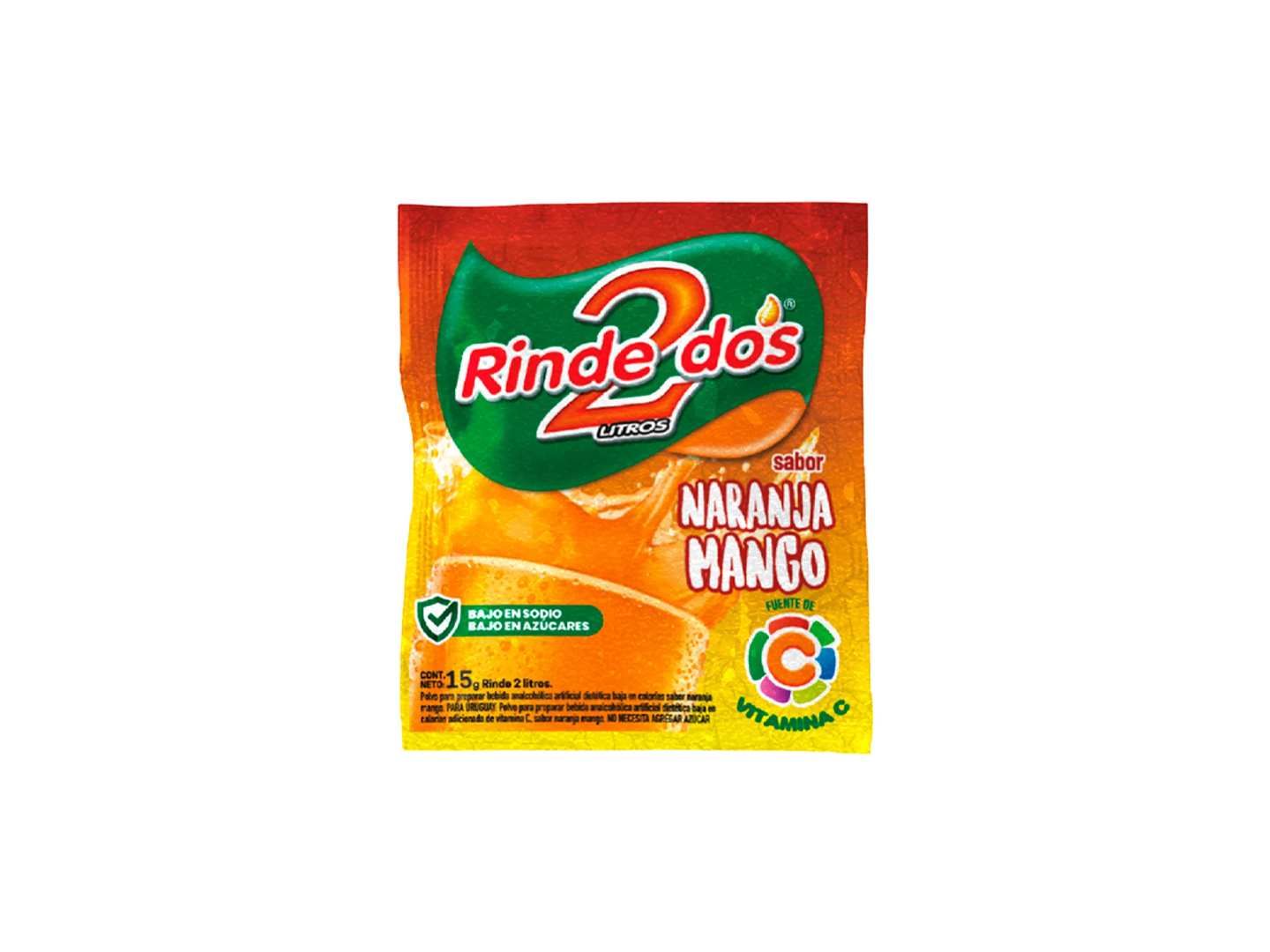 Jugo RINDE 2 Naranja y Mango