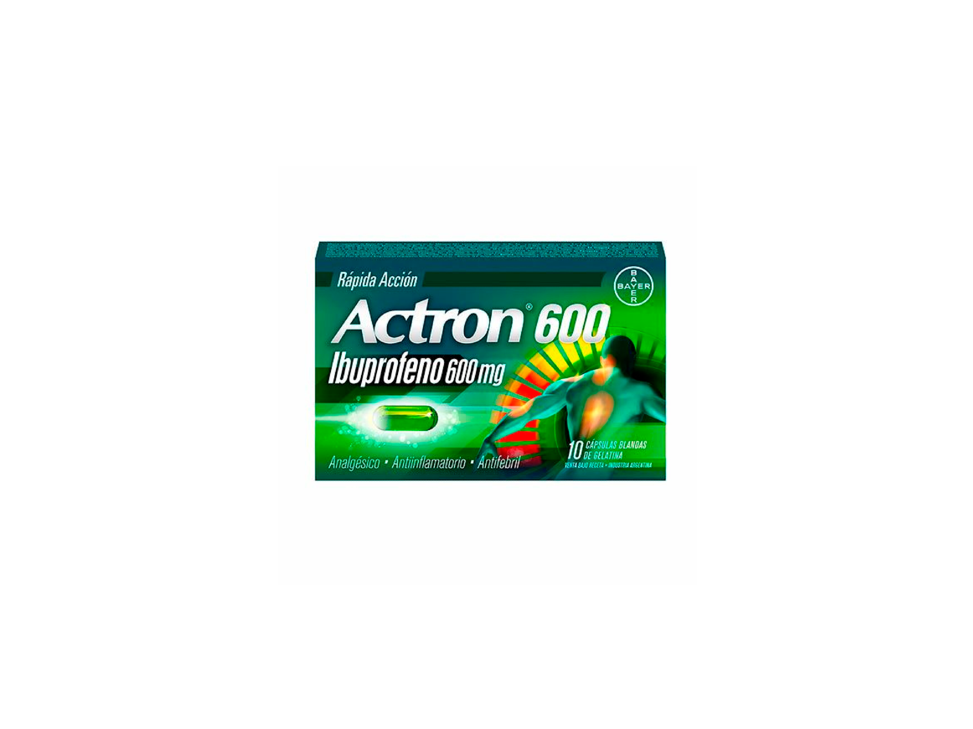 Actron 600 - 10 capsulas