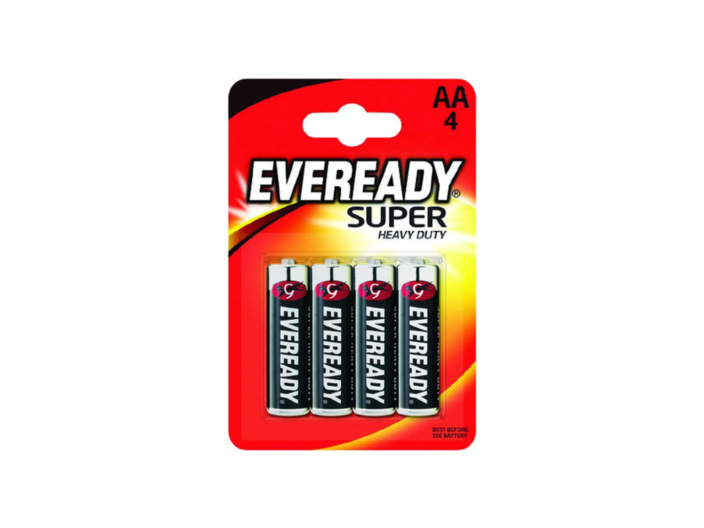 Pila EVEREADY carbón AA x 4 unidades