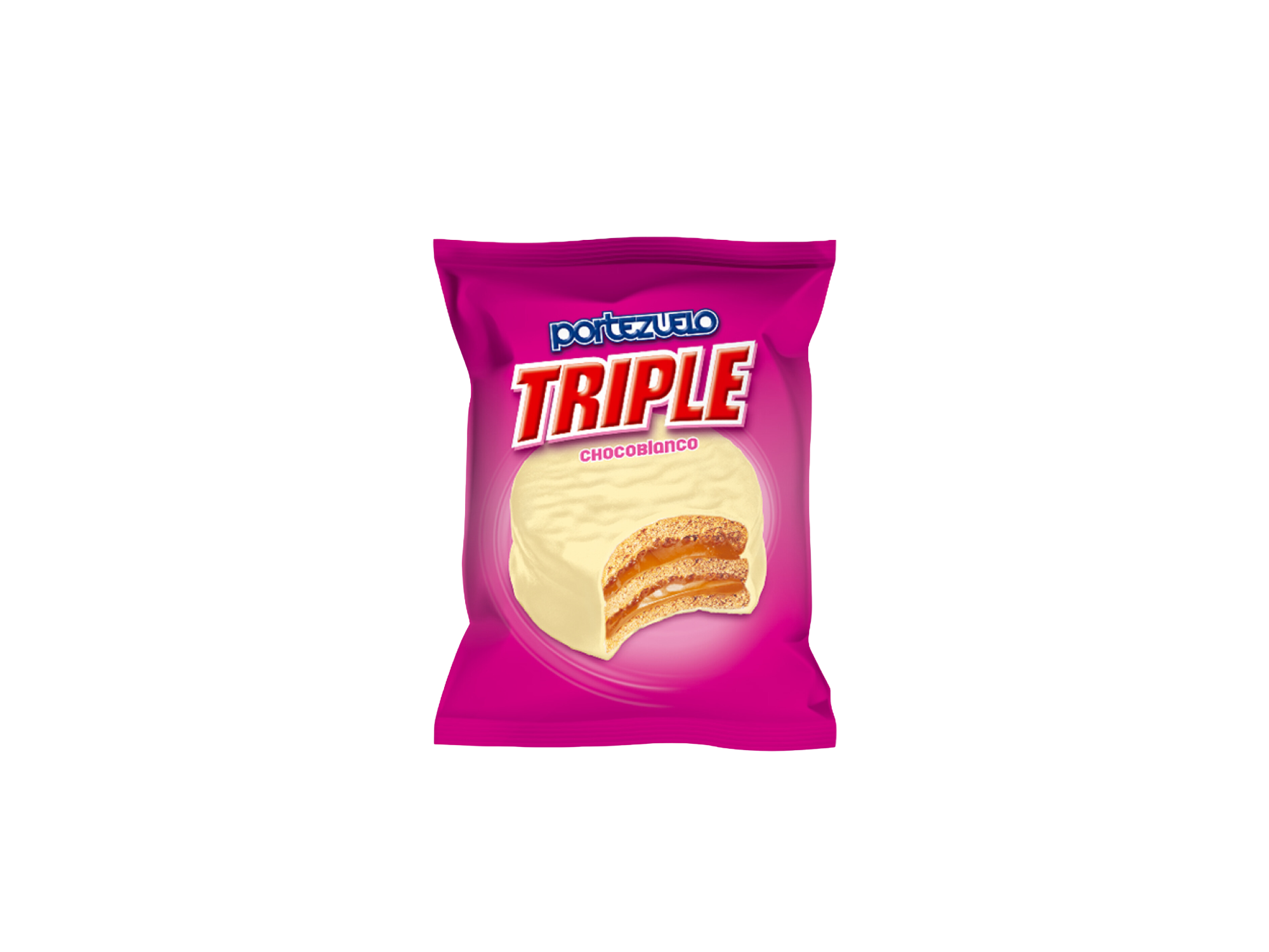 Alfajor Portezuelo Blanco Triple