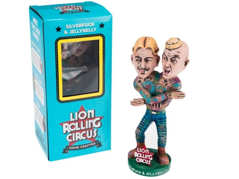 BOBBLEHEADS SILVERFUCK - JELLYBELLY - MUÑECO 2 CABEZAS (Cód. 534)