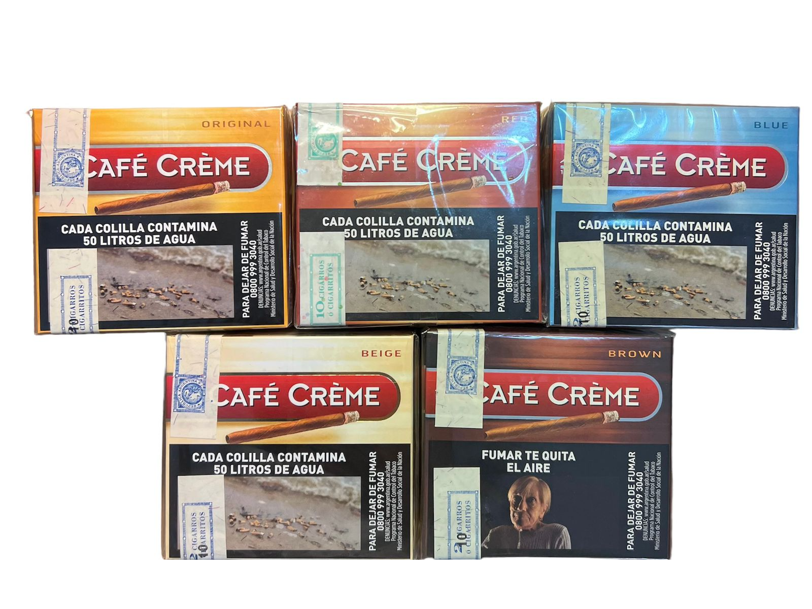 CIGARRITOS CAFE CREME