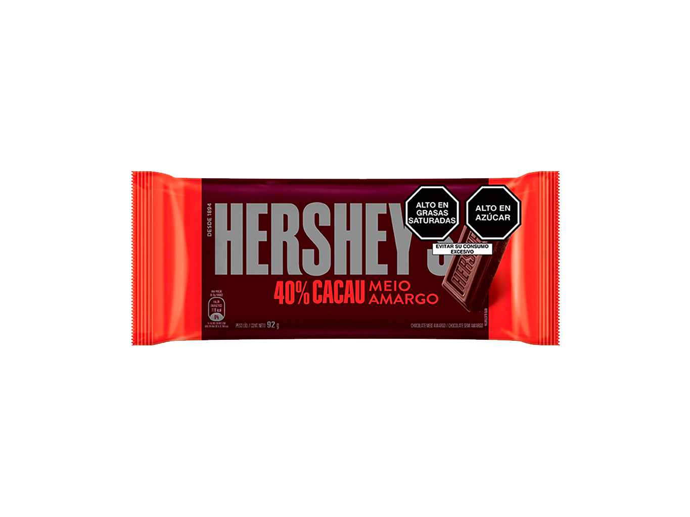 HERSHEY´S SEMI AMARGO 40% CACAO (Cód. 1041)