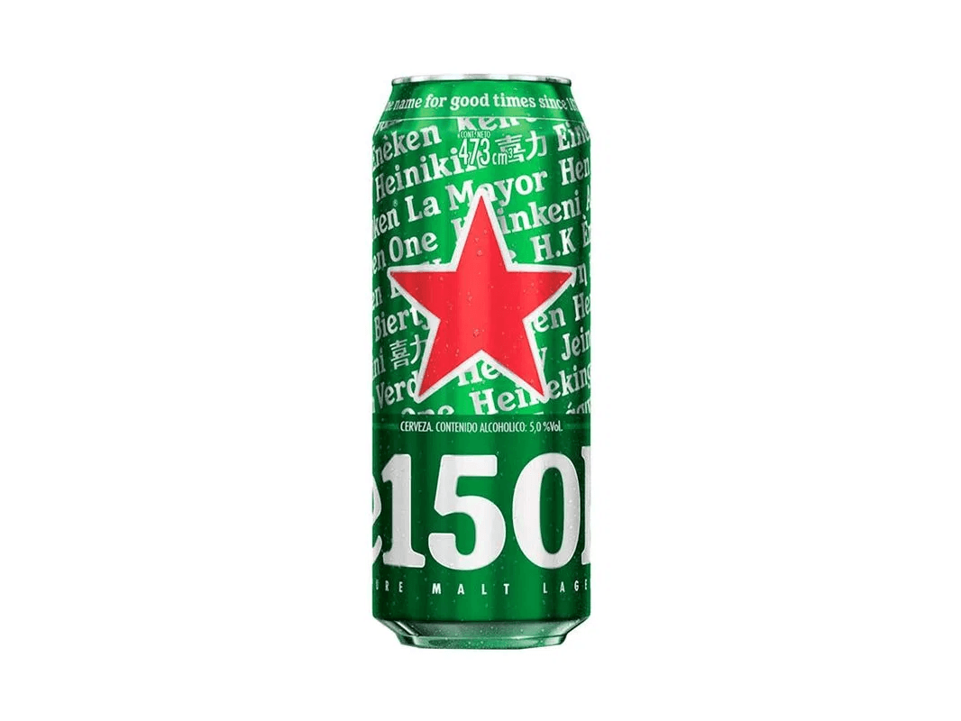 LATA CERVEZA HEINEKEN 473CC (Cód. 1043)