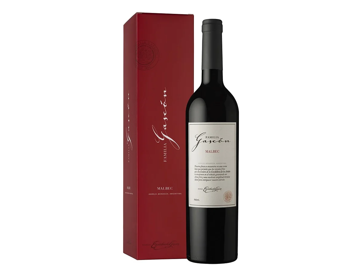 ESTUCHE FAMILIA GASCON MALBEC X1 750ML (Cod. 1111)