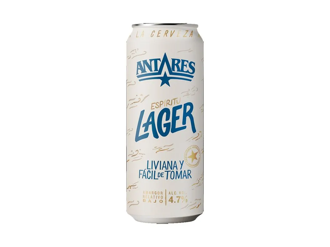 Cerveza Antares Lager 473 cm3