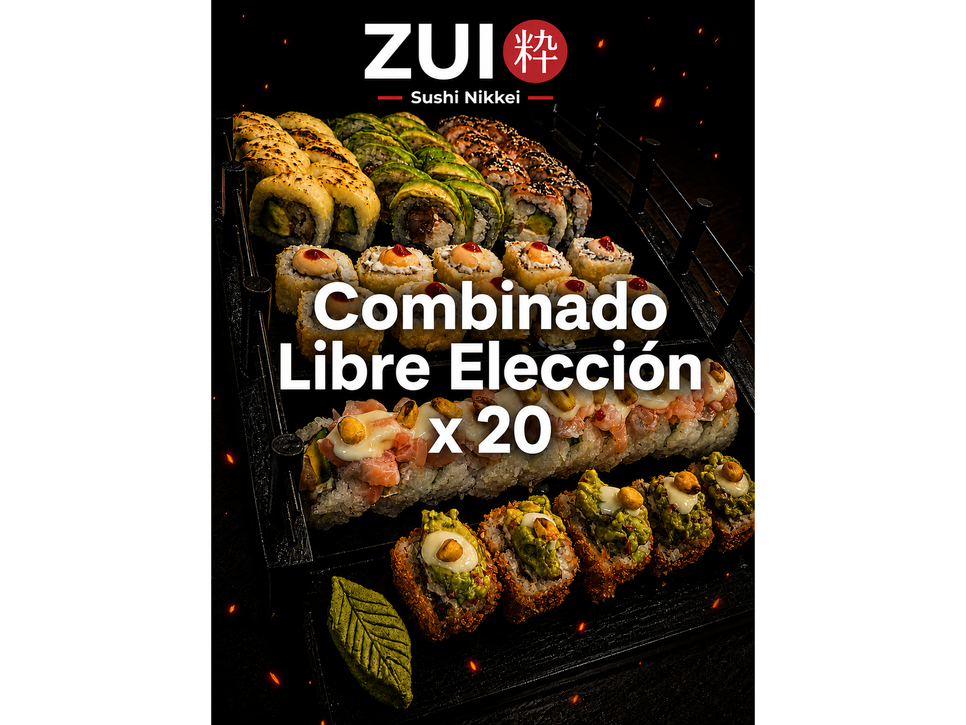 Combinado Libre Elección x 20 piezas