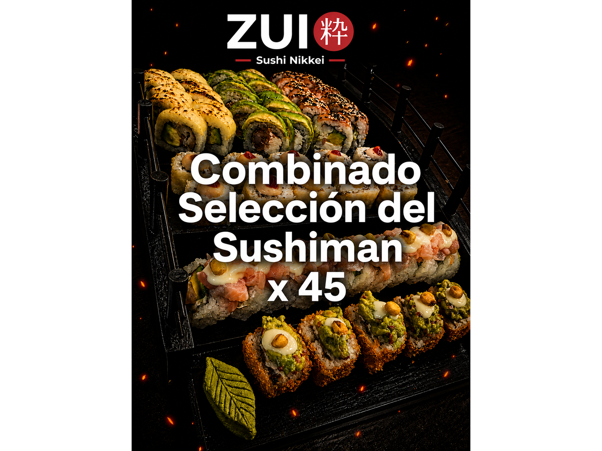 Combinado Selección del Sushiman x 45 piezas