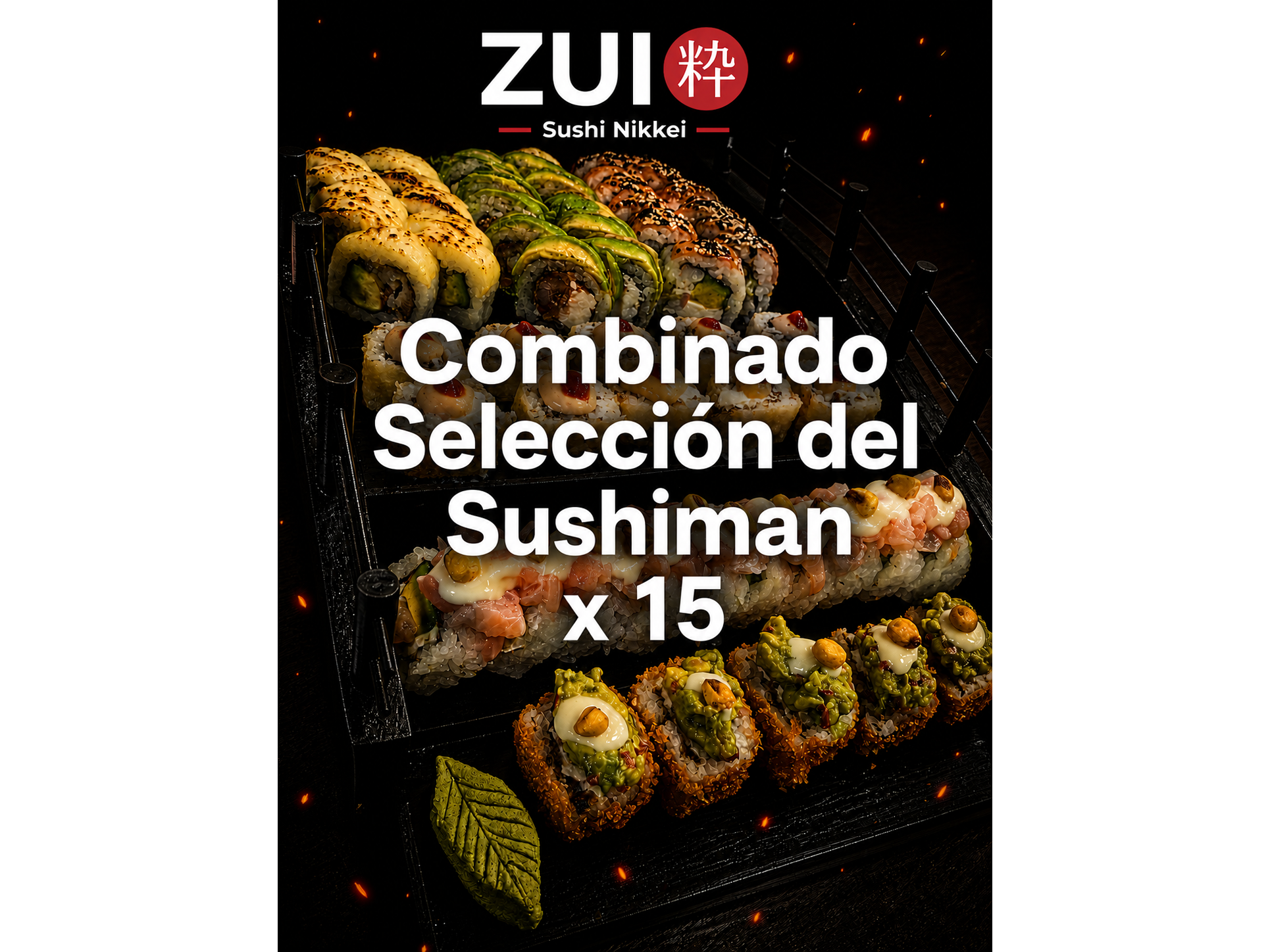 Combinado Selección del Sushiman x 15 piezas