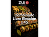 Combinado Libre Elección x 45 piezas