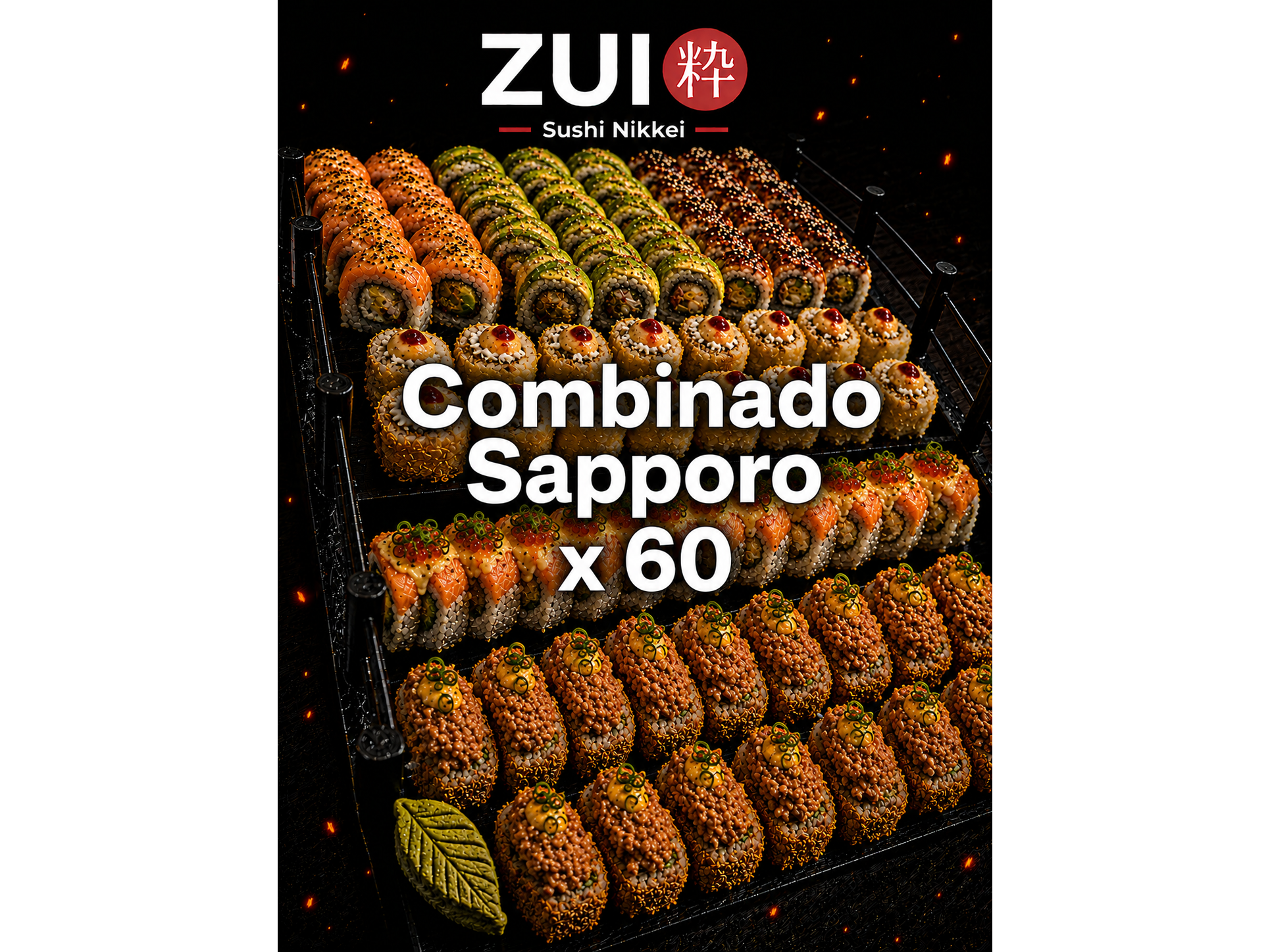 Combinado Sapporo x 60 piezas