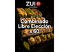 Combinado Libre Elección x 60 piezas