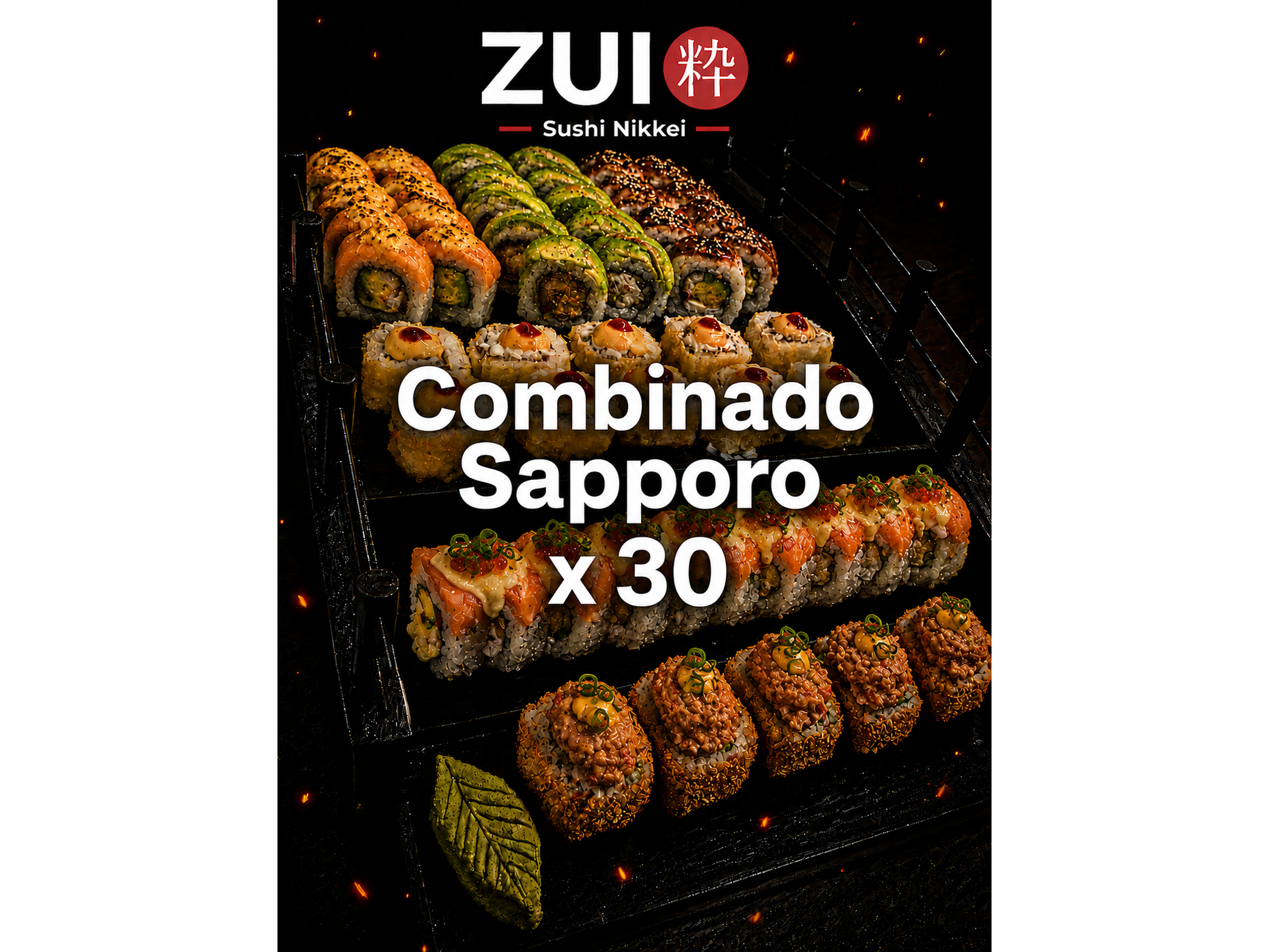 Combinado Sapporo x 30 piezas