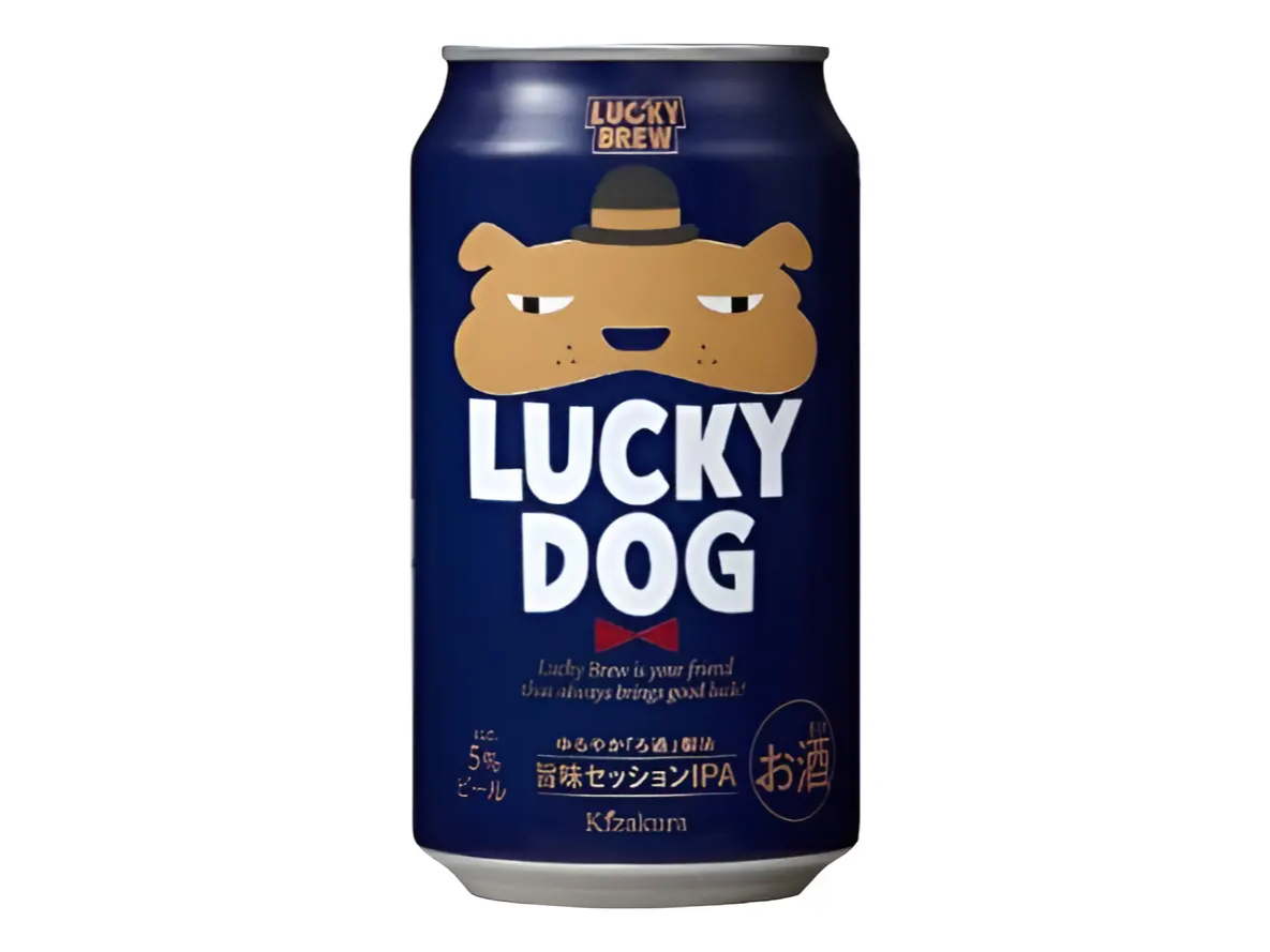 Cerveza Japonesa Lucky Dog 350 cm3