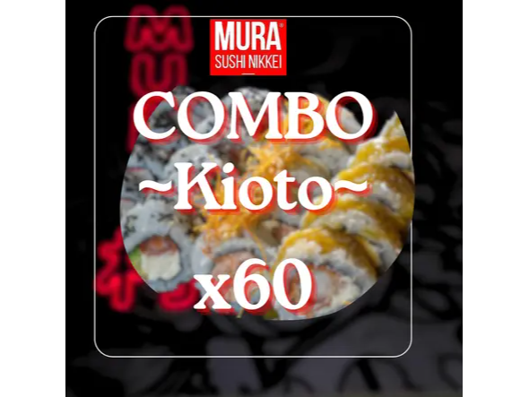 Combo Kioto x 60 piezas
