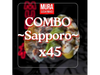Combo Sapporo x 45 piezas
