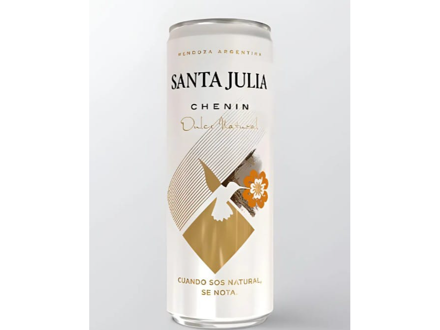 Vino Santa Julia Chenin Dulce Natural 269 ml. Lata