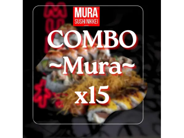 Combo Mura x 15 piezas