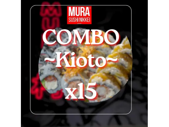 Combo Kioto x 15 piezas