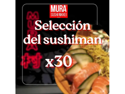 PROMO seleccion sushiman X 30(futu kani huancaina soul honey maqui atun