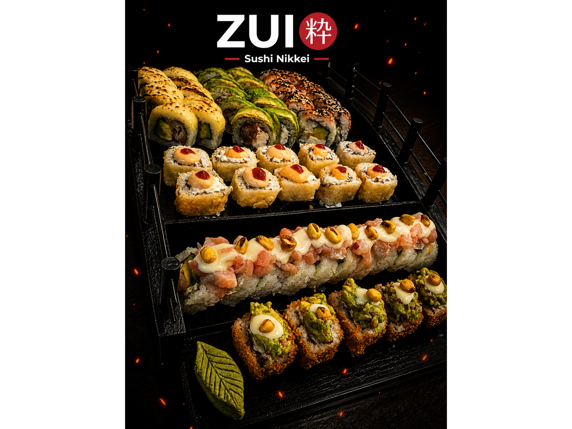 Barcos y puentes de Zui Sushi Ranelagh