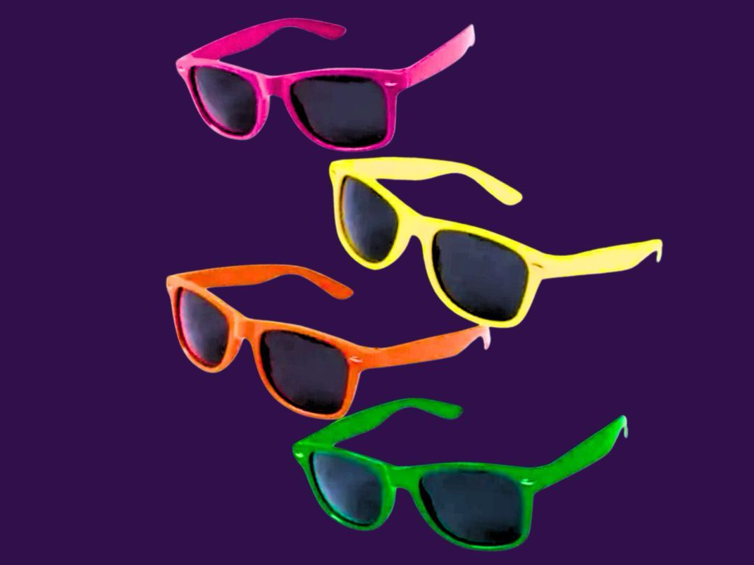 ANTEOJOS DE COLORES SIMIL RAYBAN