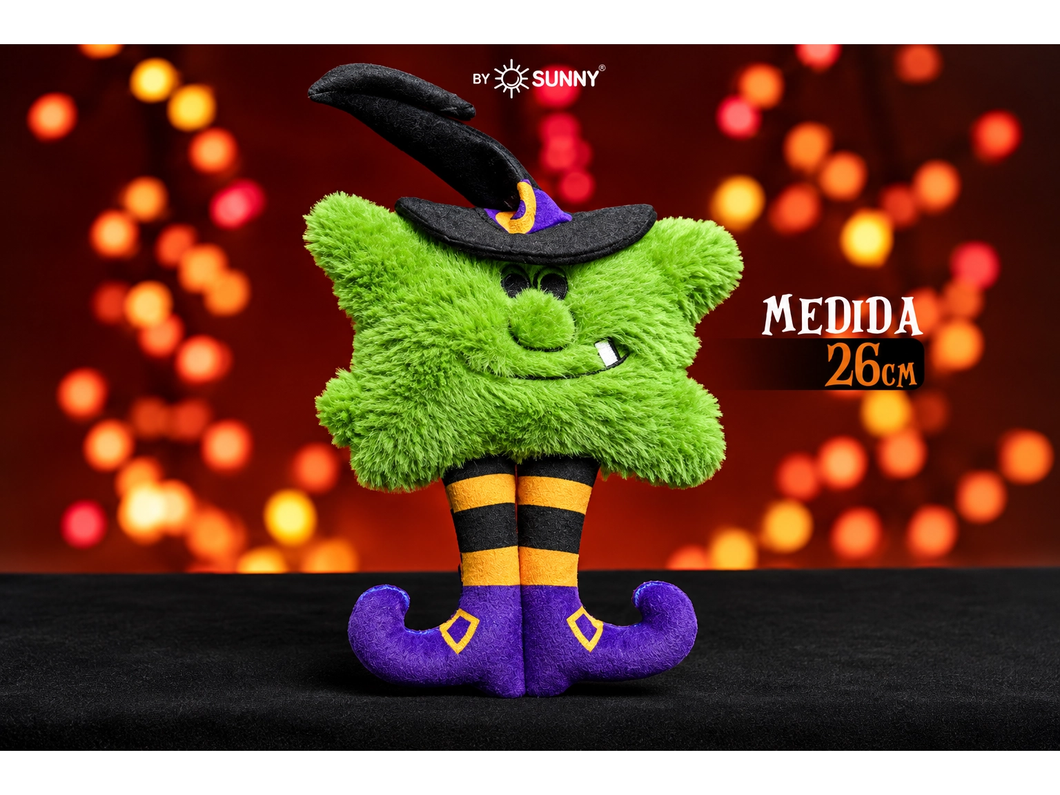 FLUFFY CHUMS PELUCHE BRUJA HALLOWEEN 26CM/10.24"